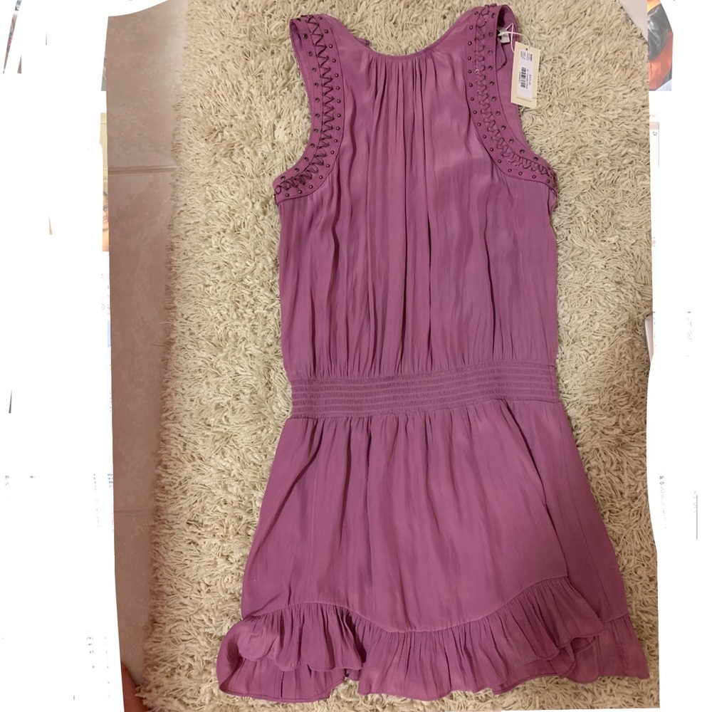 Note: Not new. Photos are from original seller.  Ramy Brook Purple Mini Dress
